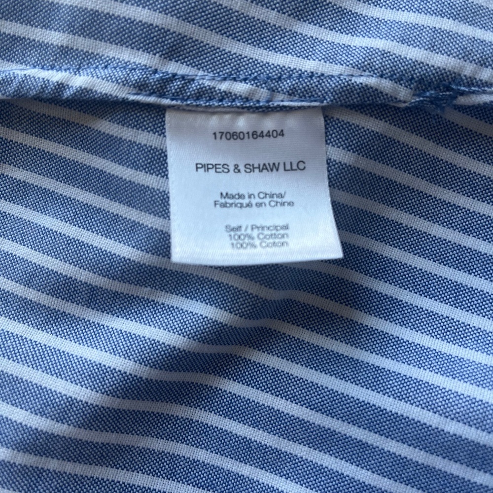 Veronica Beard Grant Multiway  Striped Ruffle Cold Shoulder Cocktail Blouse Top - Picture 11 of 11